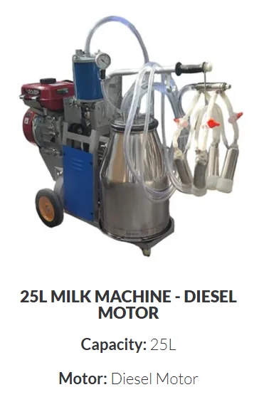 Piston Style 25 L — Diesel · Single Point