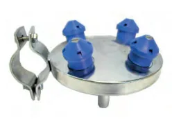Washing Plate On Horizontal Pipe Ø 40 With Jetter Ø 25